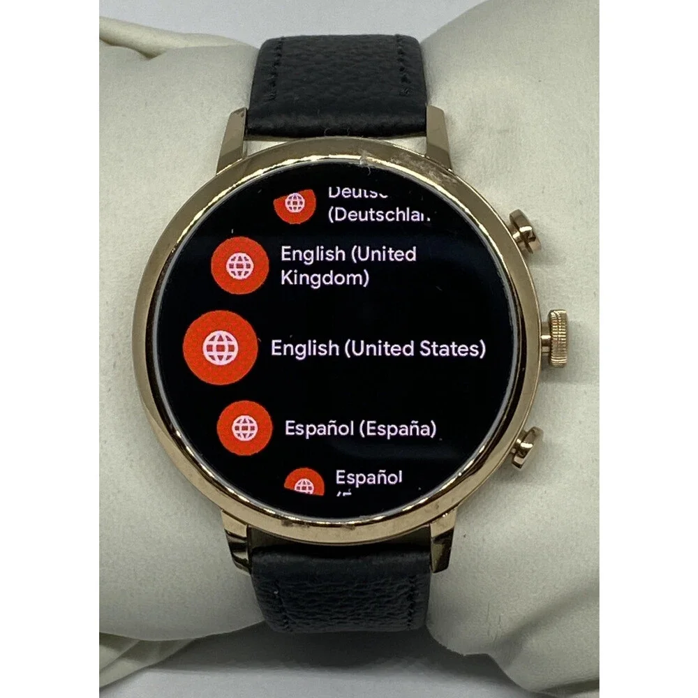 Fossil Gen 4 Authentic Digital Dial Smart Watch Custom Band FTW6020 DC514